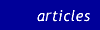 Exercise Articles