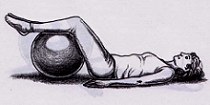 Supine on the Swiss Ball
